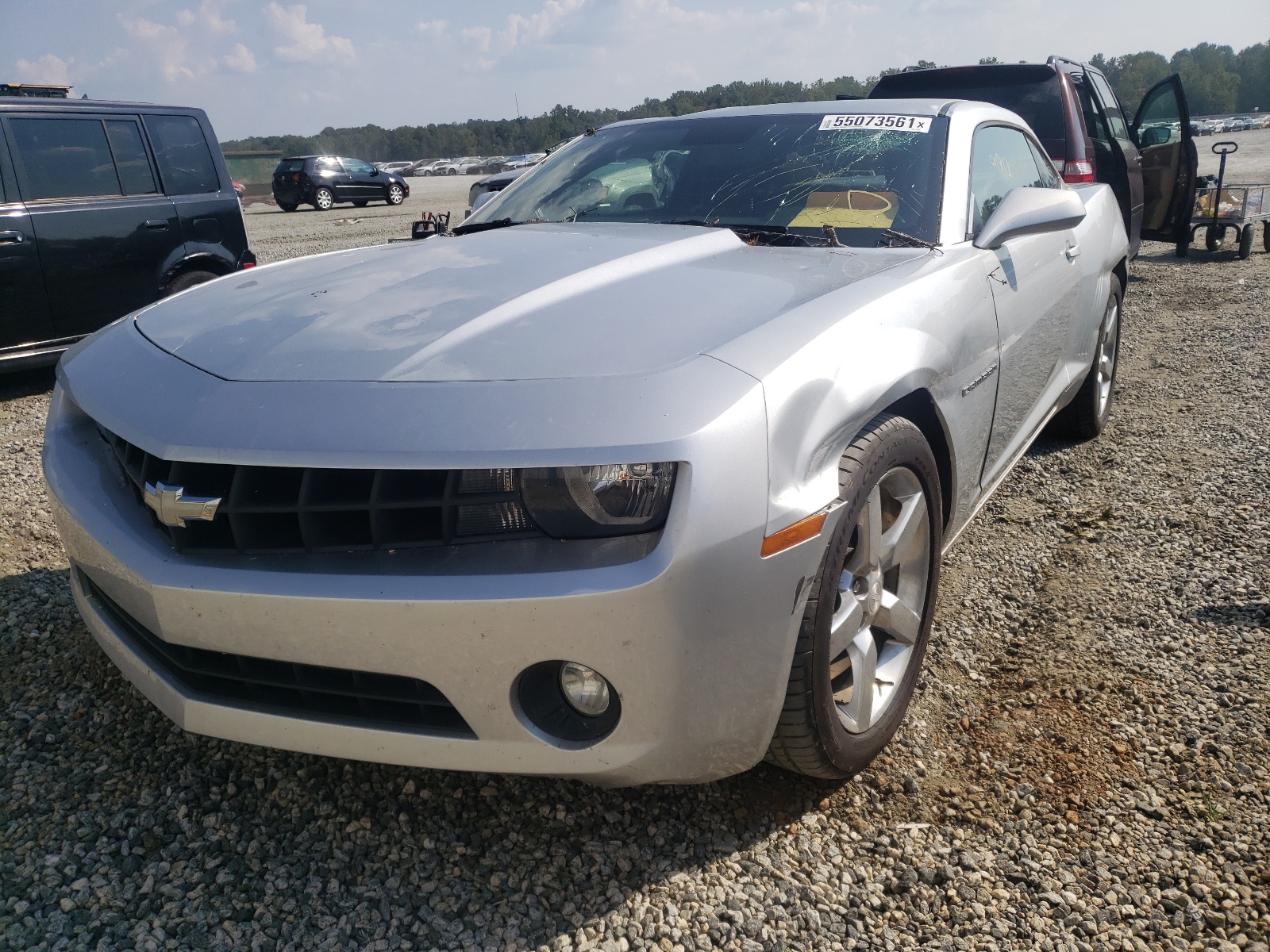 Photo 2 from auction – 2010 CHEVROLET CAMARO LT with VIN 2G1FB1EV3A9214785