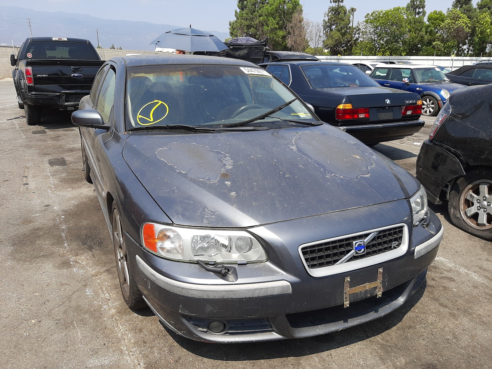 VOLVO S60 R 2004 with VIN YV1RH52Y342386238 - Photo from auction
