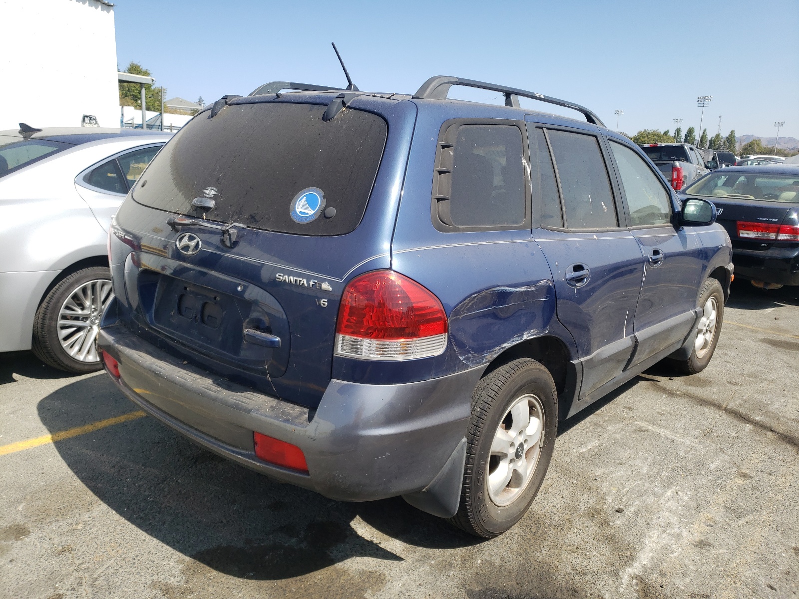 Photo 4 from auction – 2006 HYUNDAI SANTA FE with VIN KM8SC13D76U109203