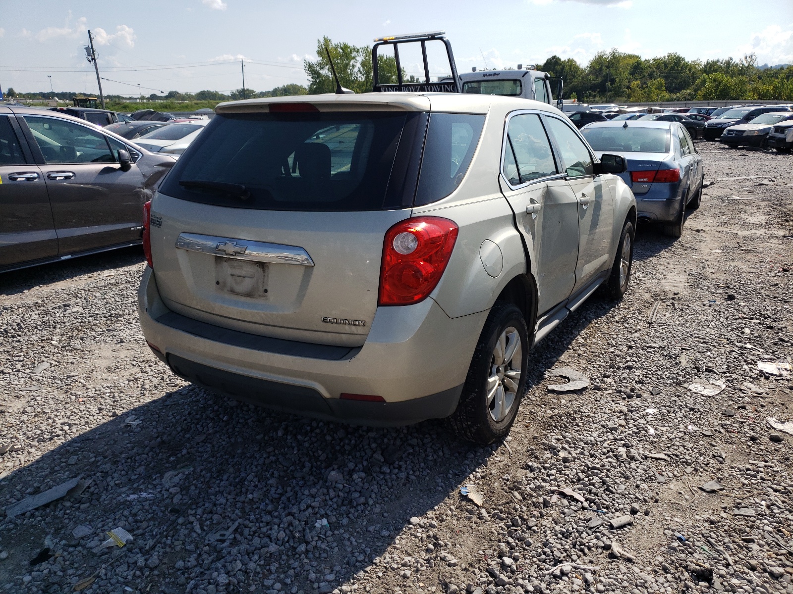 Photo 4 from auction – 2013 CHEVROLET EQUINOX LS with VIN 2GNALBEK4D6349894