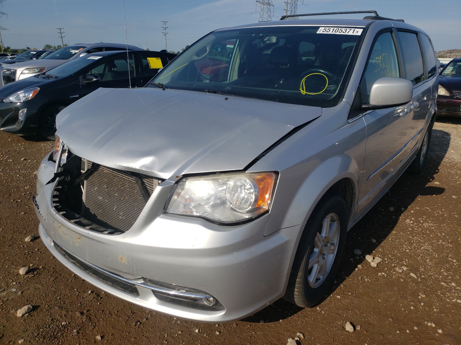Photo 2 from auction – 2012 CHRYSLER TOWN & COU with VIN 2C4RC1BG2CR192093