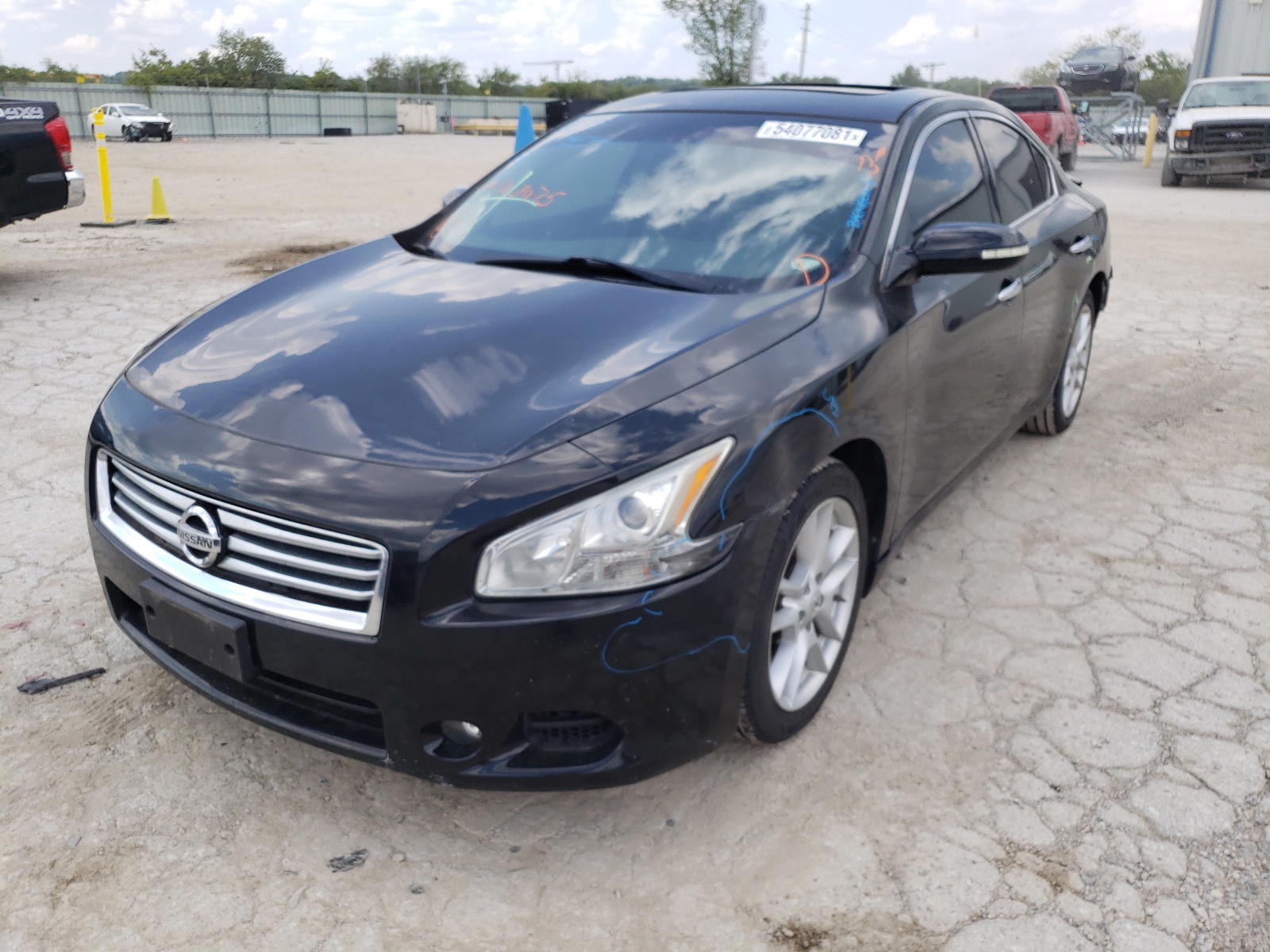 Photo 2 from auction – 2012 NISSAN MAXIMA S with VIN 1N4AA5AP5CC848975