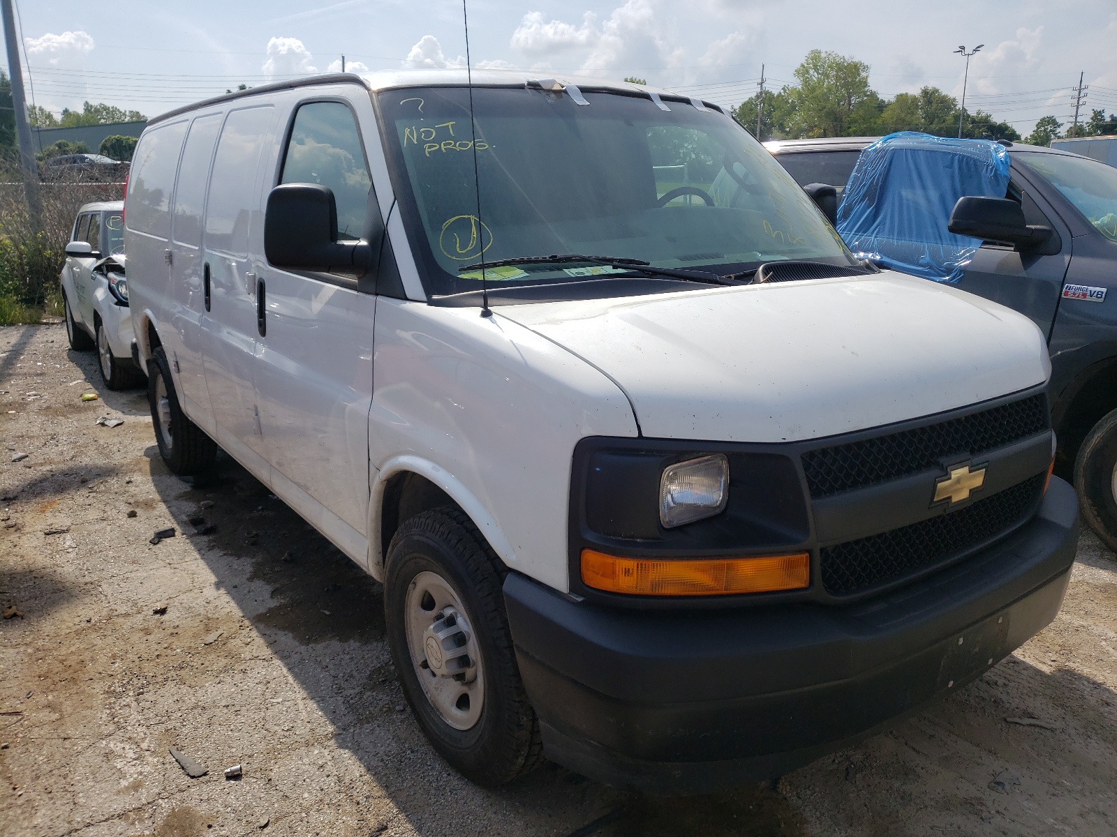 Photo 1 from auction – 2017 CHEVROLET EXPRESS G2 with VIN 1GCWGAFF6H1121211