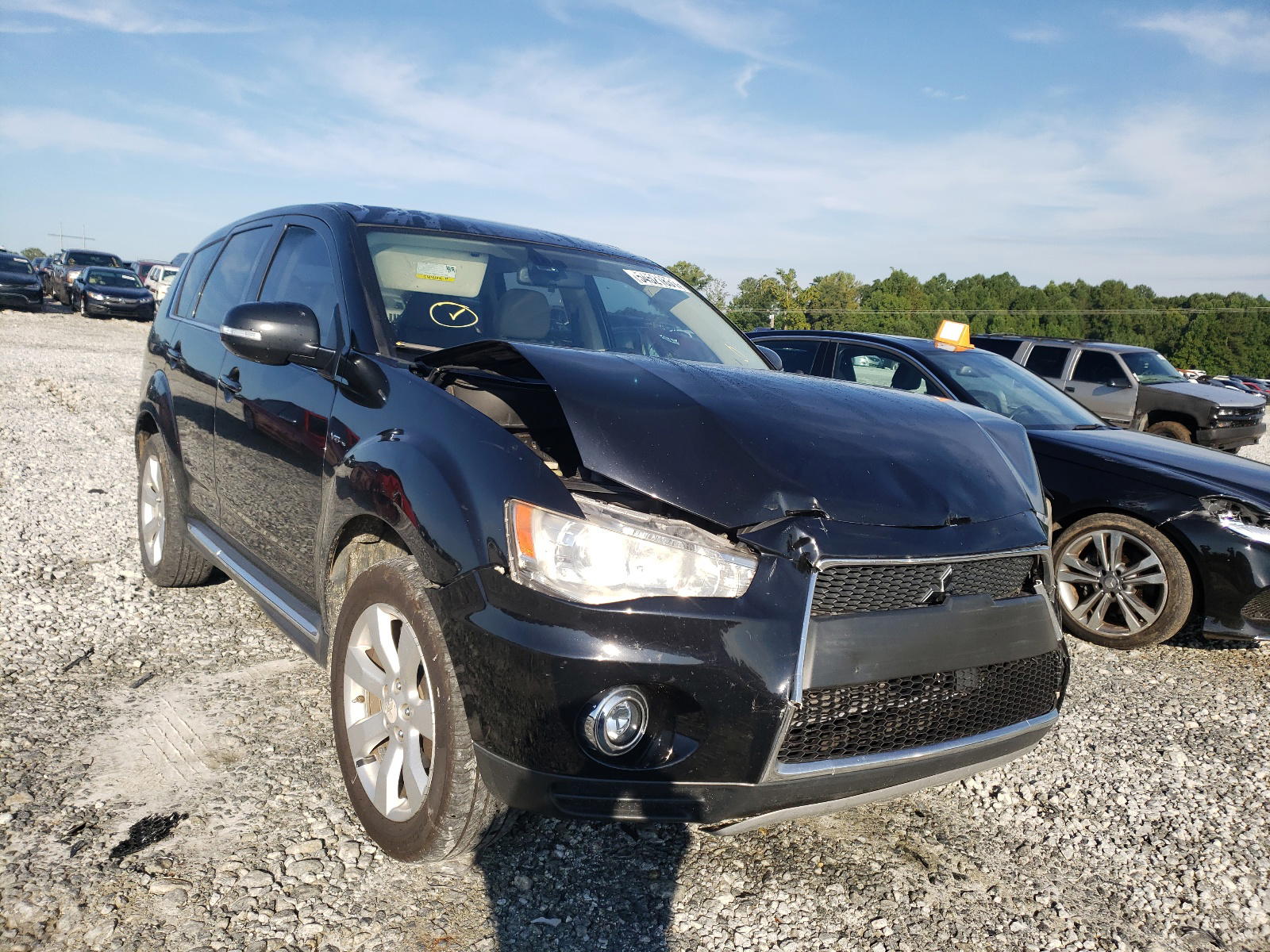 MITSUBISHI OUTLANDER 2012 with VIN JA4JS4AX4CU004240 - Photo from auction