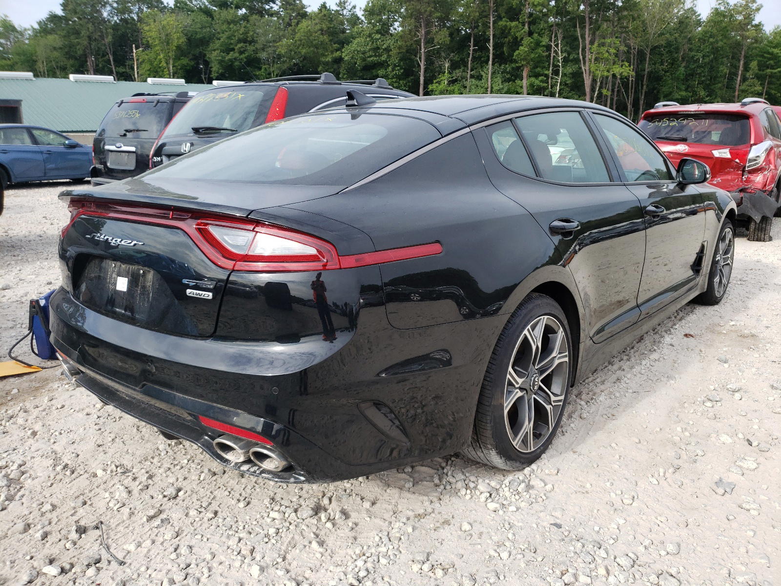 Photo 4 from auction – 2020 KIA STINGER with VIN KNAE15LA2L6078251