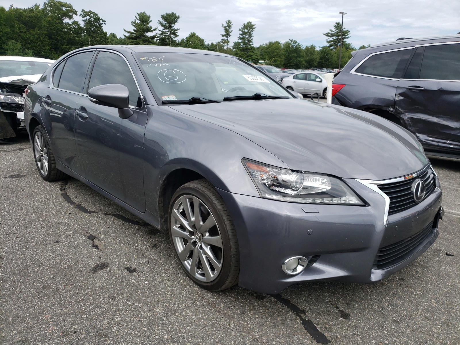 LEXUS GS 350 2013 with VIN JTHCE1BL8D5011220 - Photo from auction