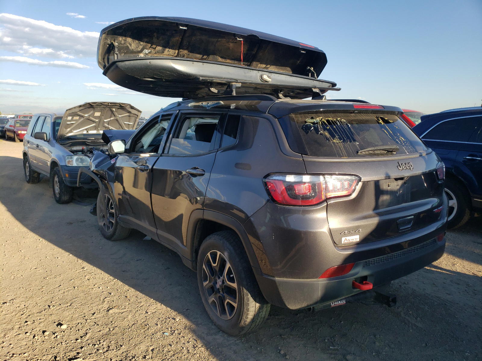 Photo 3 from auction – 2019 JEEP COMPASS TR with VIN 3C4NJDDB5KT594919