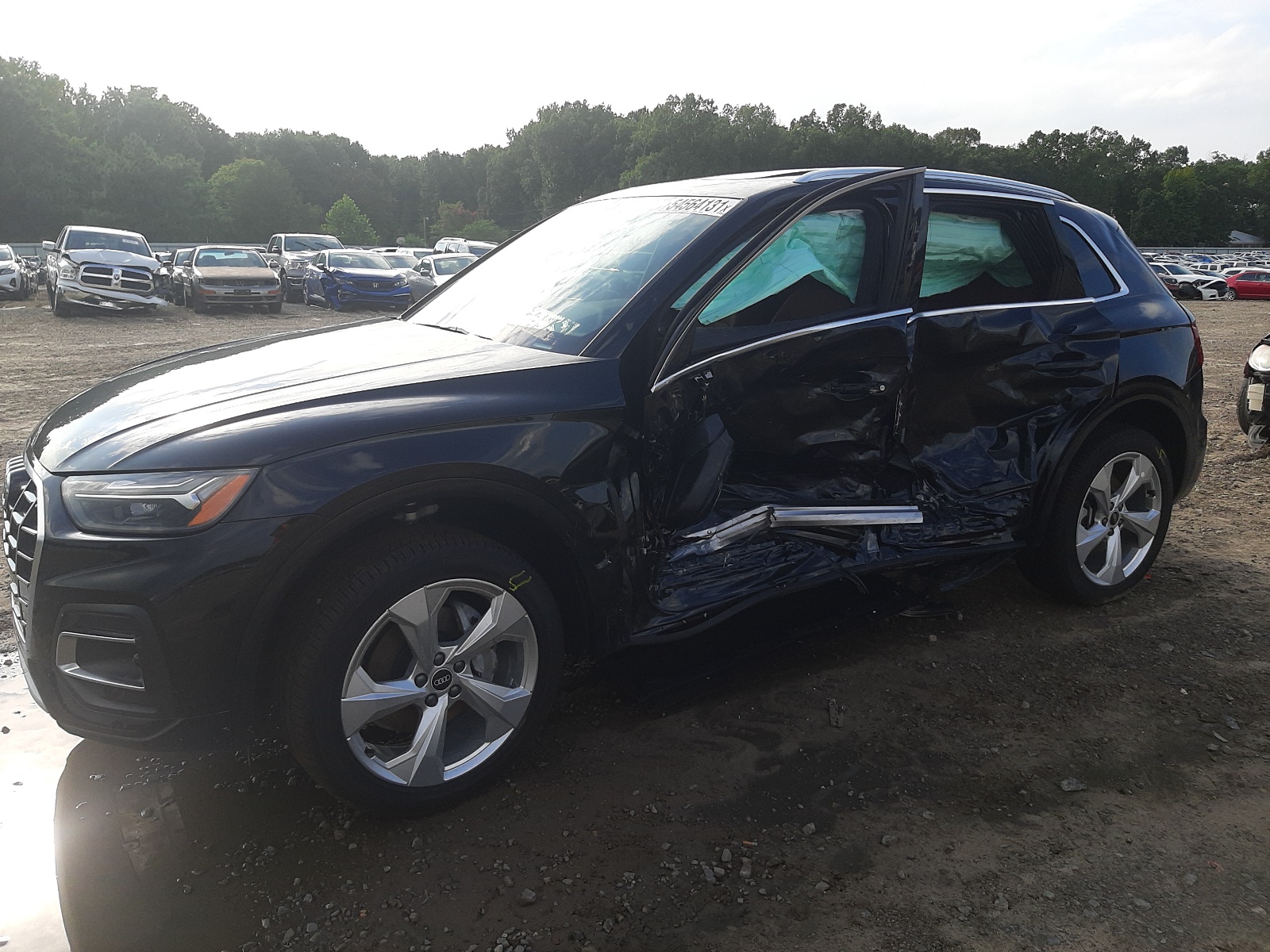 Photo 9 from auction – 2021 AUDI Q5 PREMIUM with VIN WA1BAAFY2M2079491