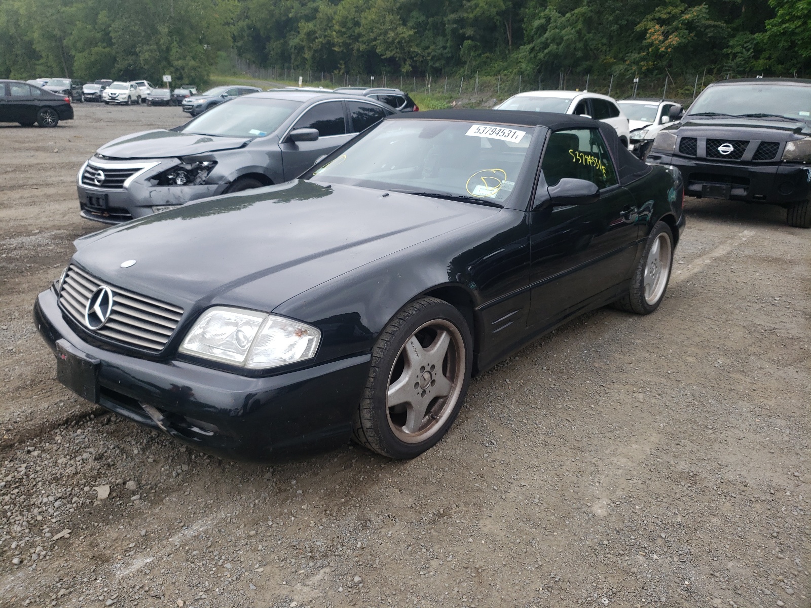 Photo 2 from auction – 2002 MERCEDES-BENZ SL 500 with VIN WDBFA68F32F204826