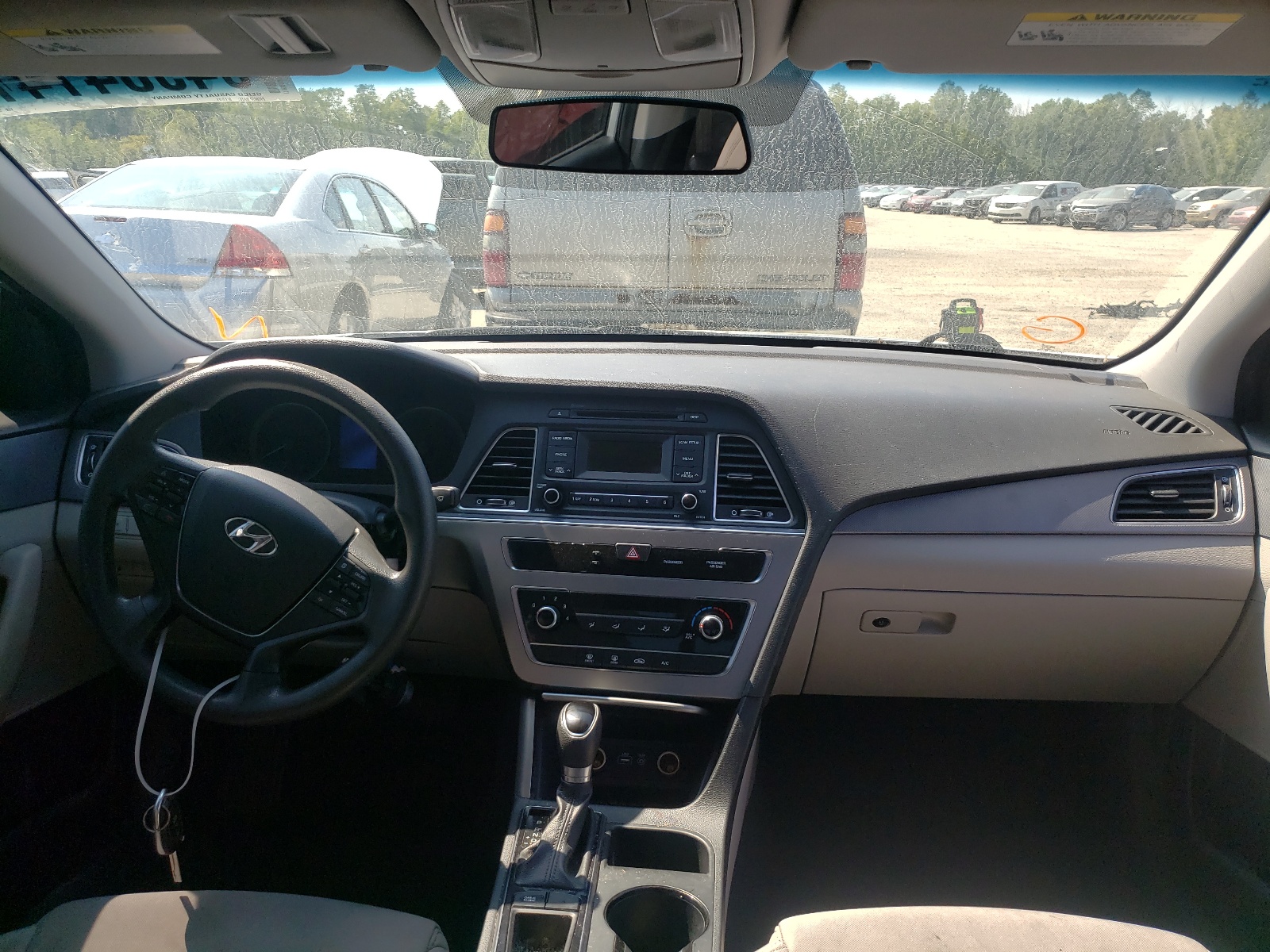 Photo 9 from auction – 2017 HYUNDAI SONATA SE with VIN 5NPE24AF5HH545328