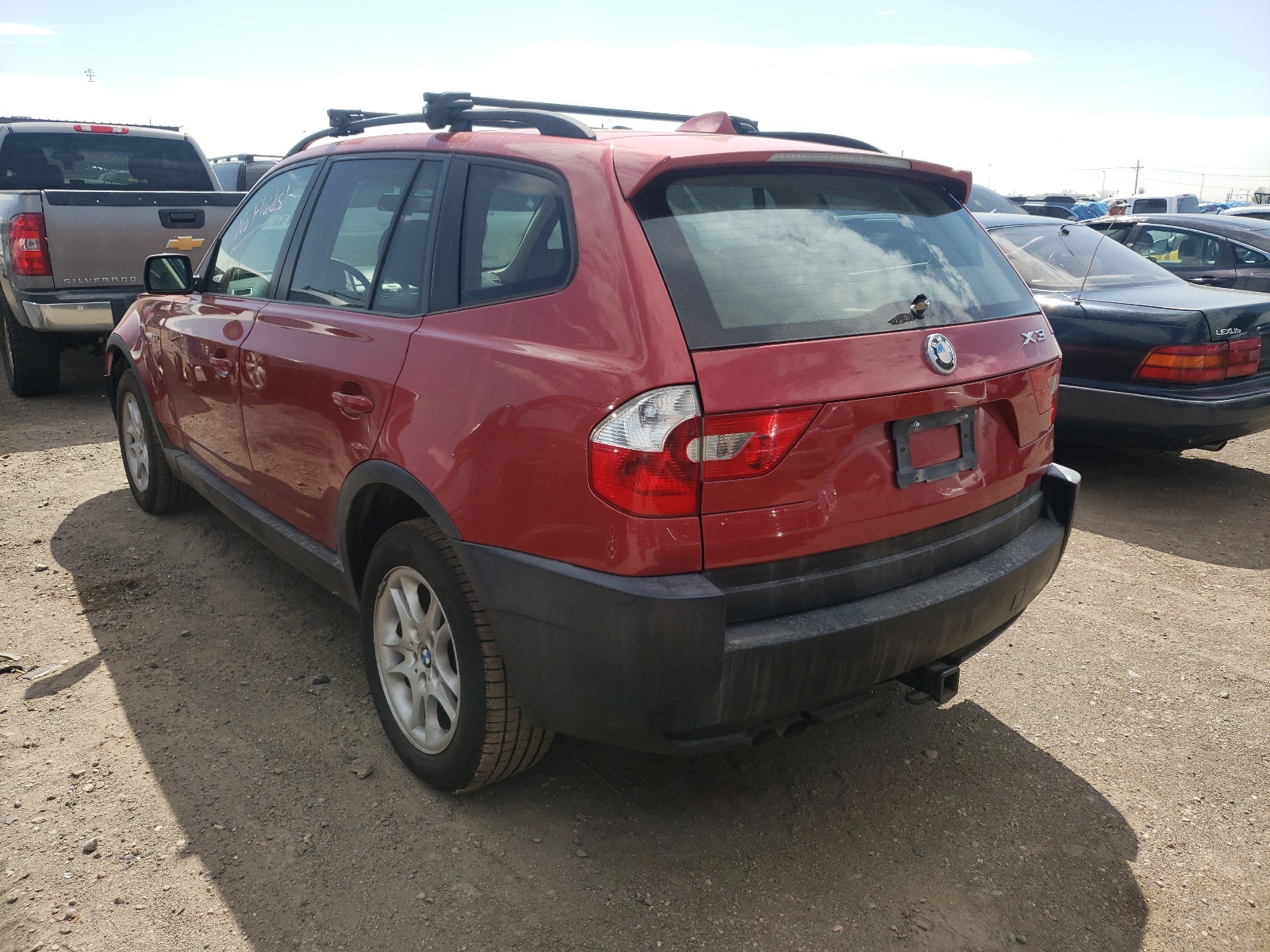 Photo 3 from auction – 2005 BMW X3 2.5I with VIN WBXPA73435WC48790