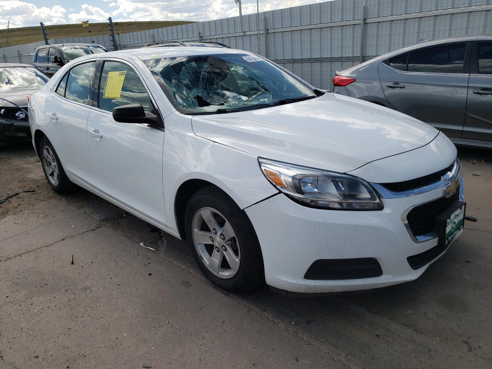 CHEVROLET MALIBU LIM 2016 with VIN 1G11A5SA2GU128966 - Photo from auction