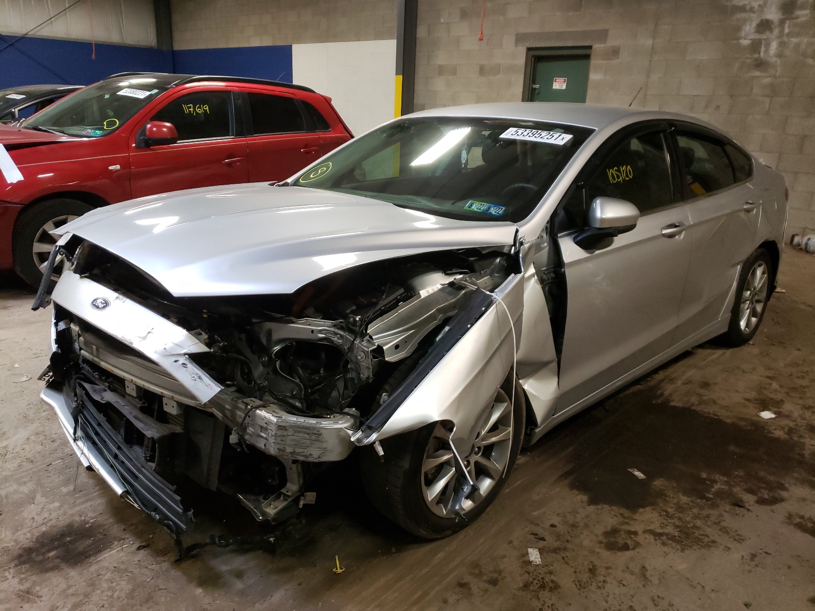 Photo 2 from auction – 2017 FORD FUSION SE with VIN 3FA6P0LU7HR374322