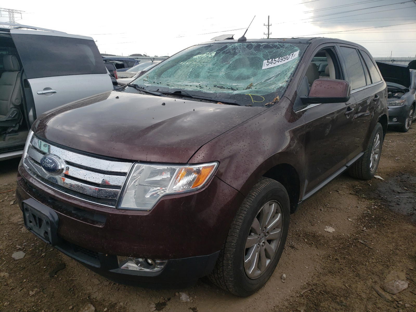 Photo 2 from auction – 2009 FORD EDGE LIMIT with VIN 2FMDK39C79BA81743