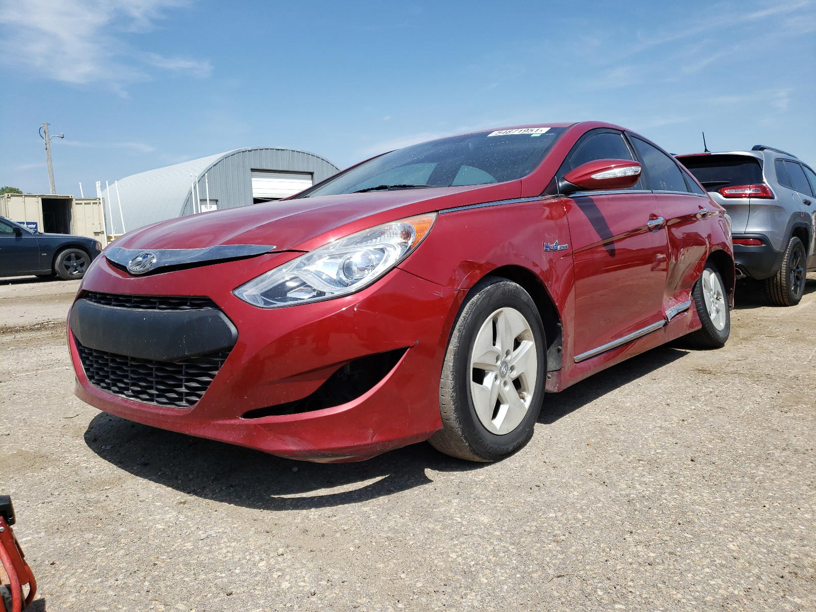 Photo 2 from auction – 2012 HYUNDAI SONATA HYB with VIN KMHEC4A45CA034953
