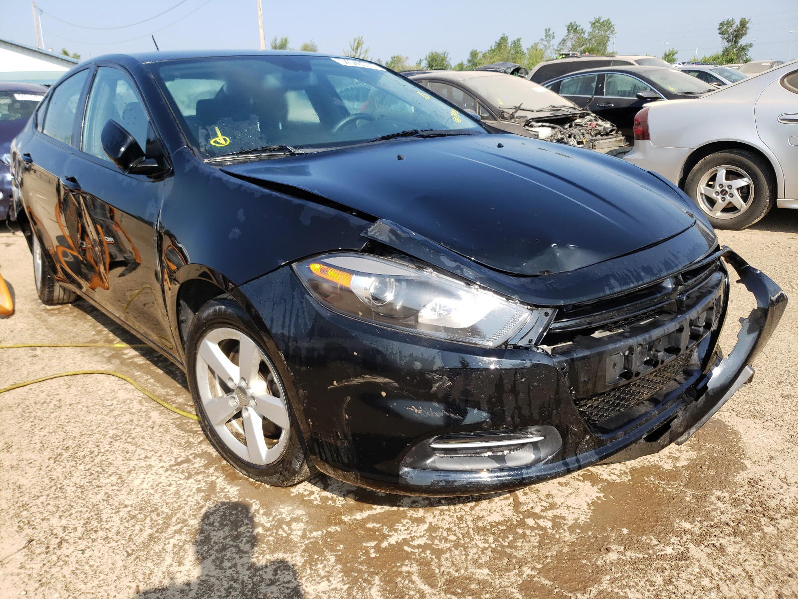 DODGE DART SXT 2015 with VIN 1C3CDFBBXFD407400 - Photo from auction