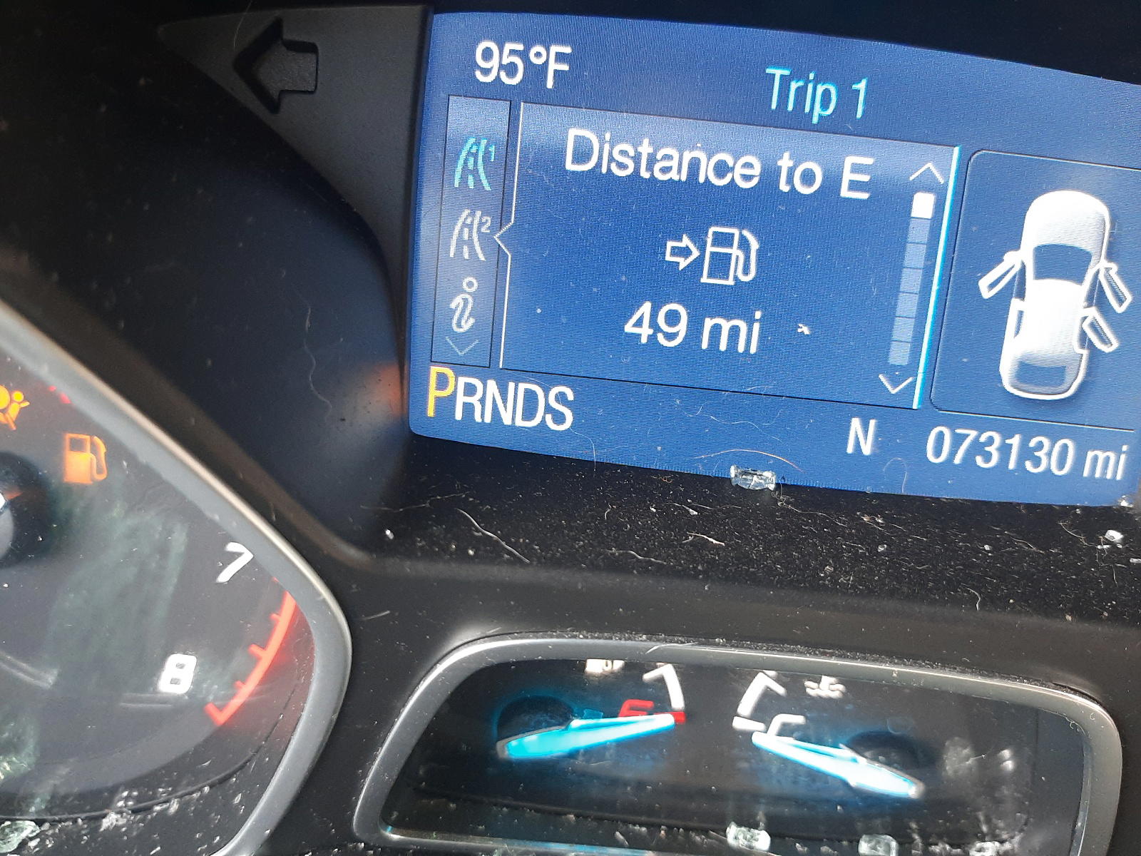 Photo 8 from auction – 2014 FORD ESCAPE S with VIN 1FMCU0F75EUC66521