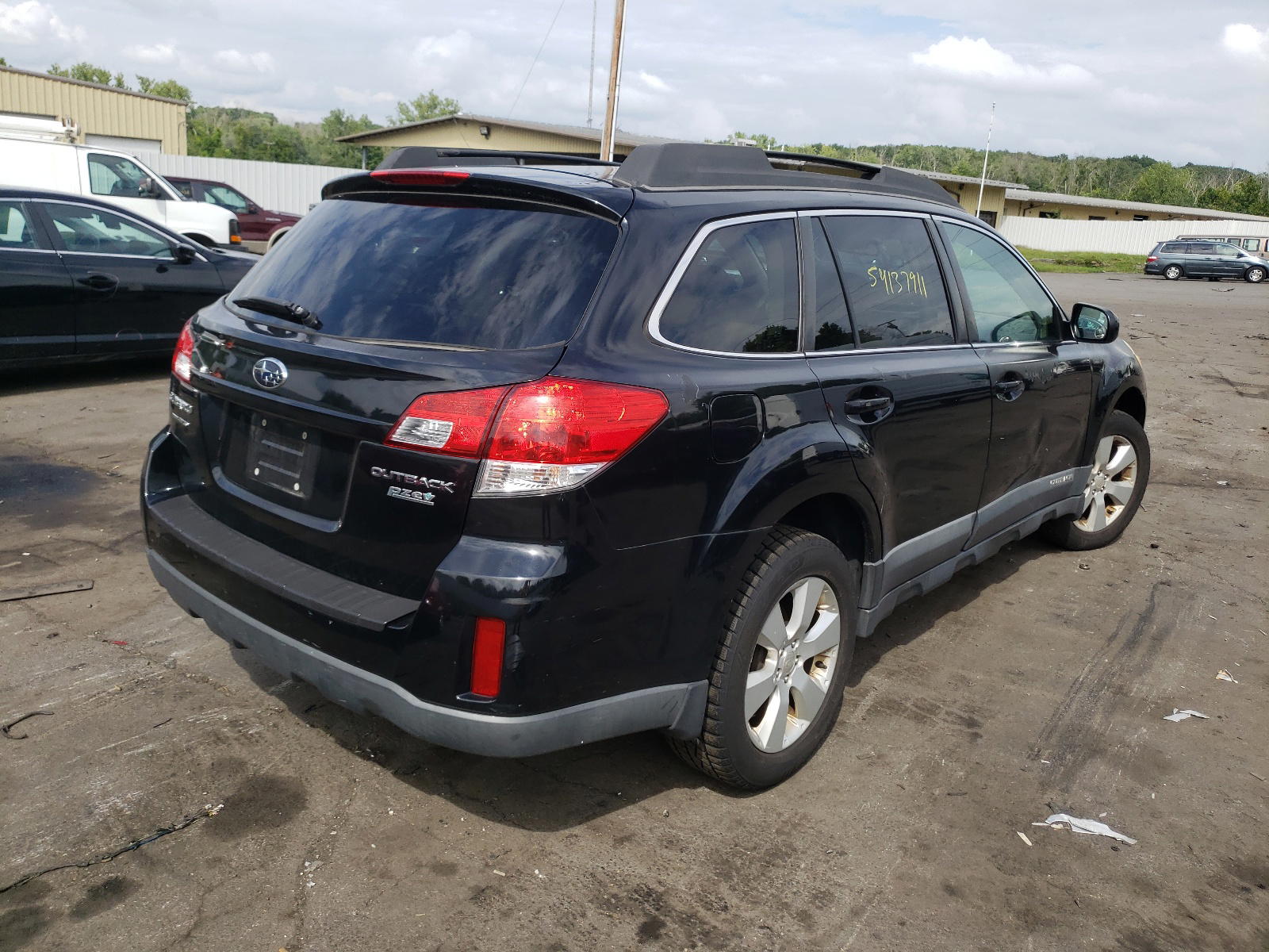 Photo 4 from auction – 2010 SUBARU OUTBACK 2. with VIN 4S4BRBKC0A3356414