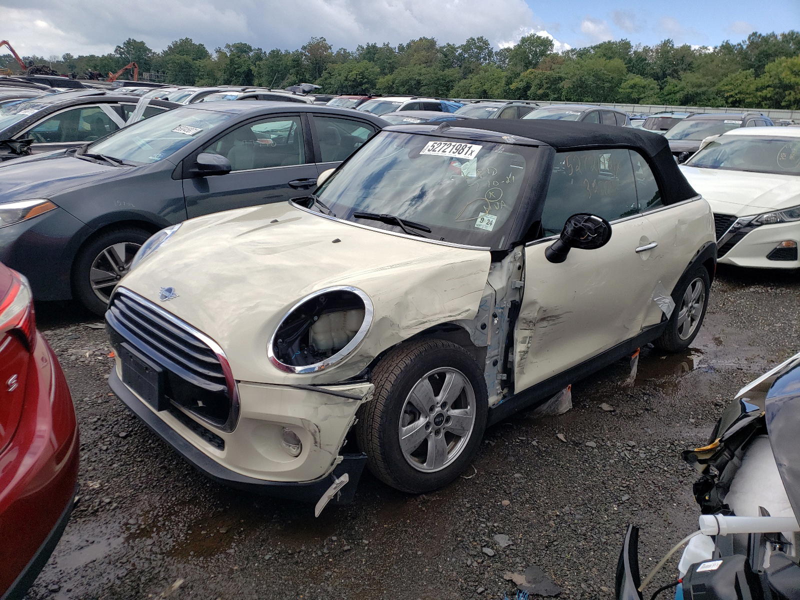 Photo 2 from auction – 2019 MINI COOPER with VIN WMWWG5C51K3D01548