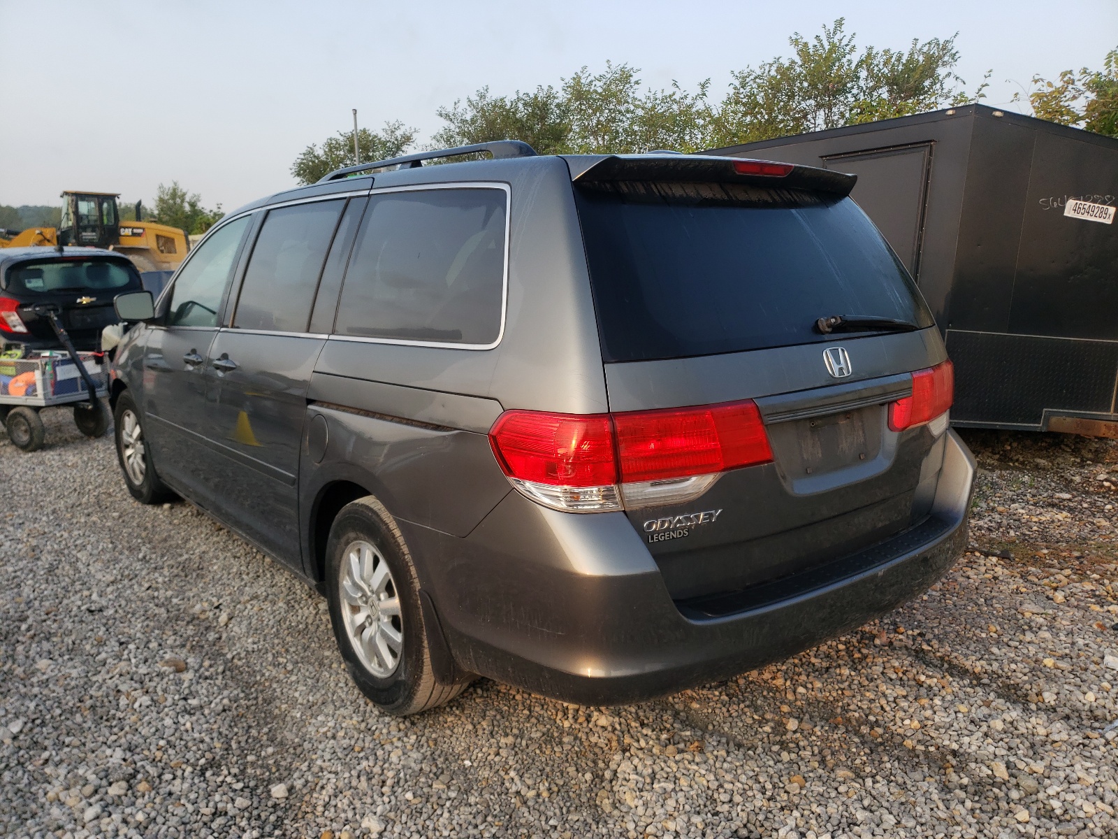 Photo 3 from auction – 2008 HONDA ODYSSEY EX with VIN 5FNRL38708B400610