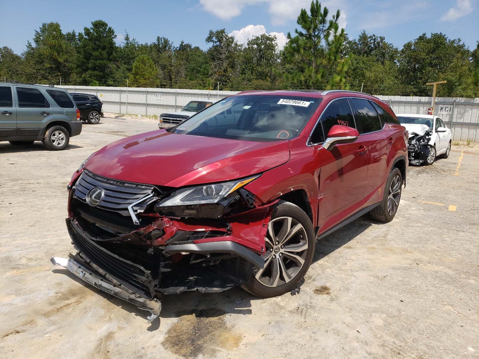 Photo 2 from auction – 2018 LEXUS RX 350 L with VIN JTJGZKCA6J2005744