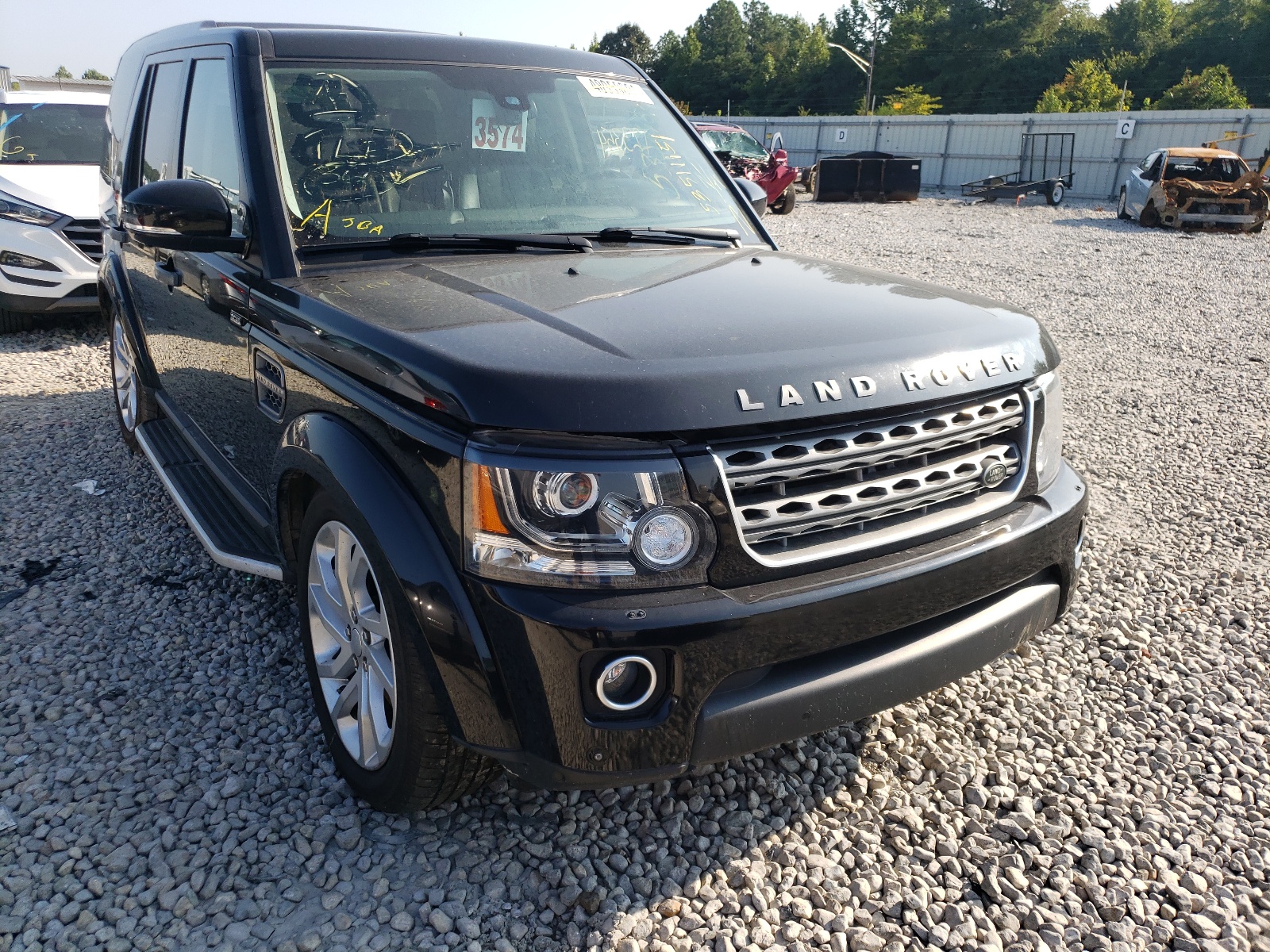 Photo 1 from auction – 2016 LAND ROVER LR4 HSE with VIN SALAG2V69GA827694