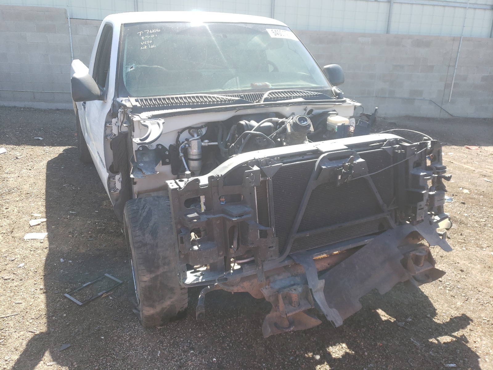 Photo 9 from auction – 2005 CHEVROLET SILVERADO with VIN 1GCEC14X35Z343897