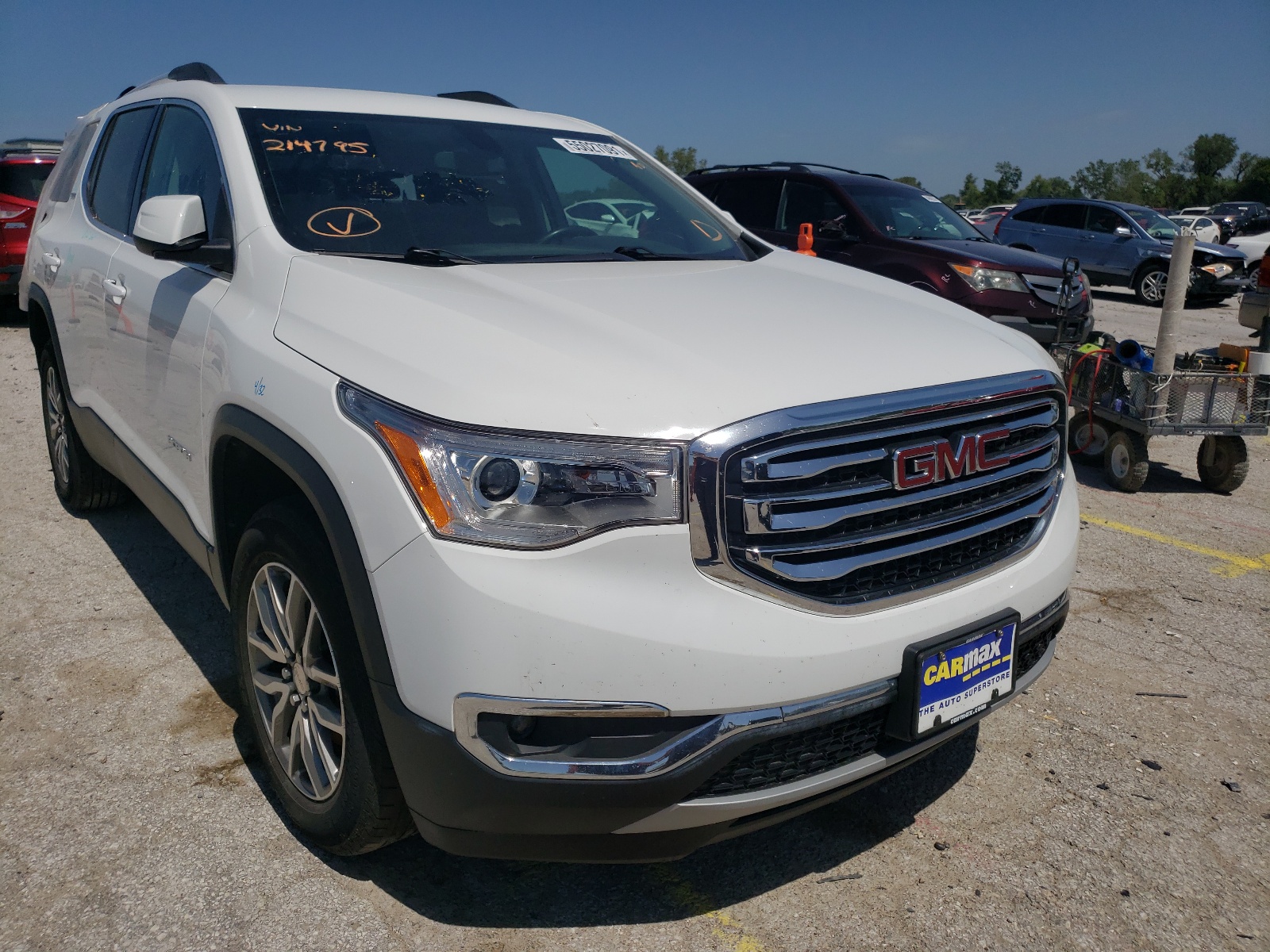 GMC ACADIA SLE 2019 with VIN 1GKKNSLA8KZ214795 - Photo from auction