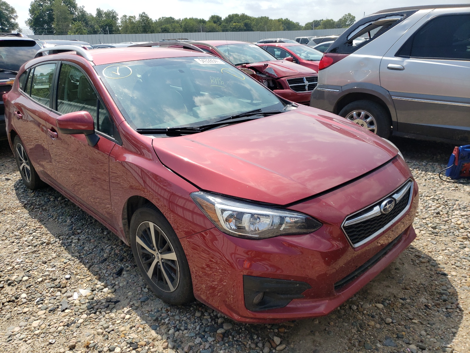Photo 1 from auction – 2019 SUBARU IMPREZA PR with VIN 4S3GTAD60K3738439