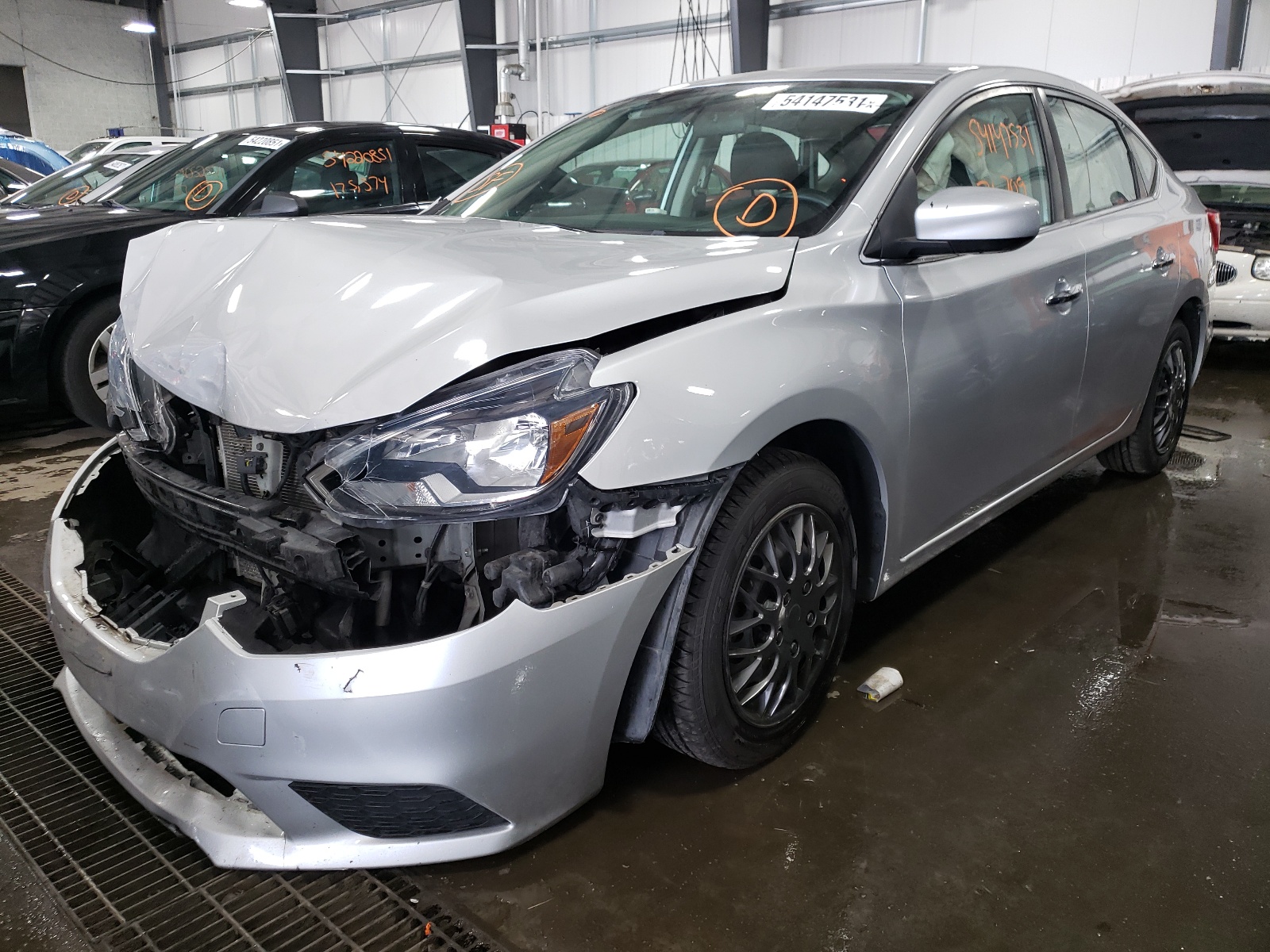 Photo 2 from auction – 2018 NISSAN SENTRA S with VIN 3N1AB7AP3JY287007