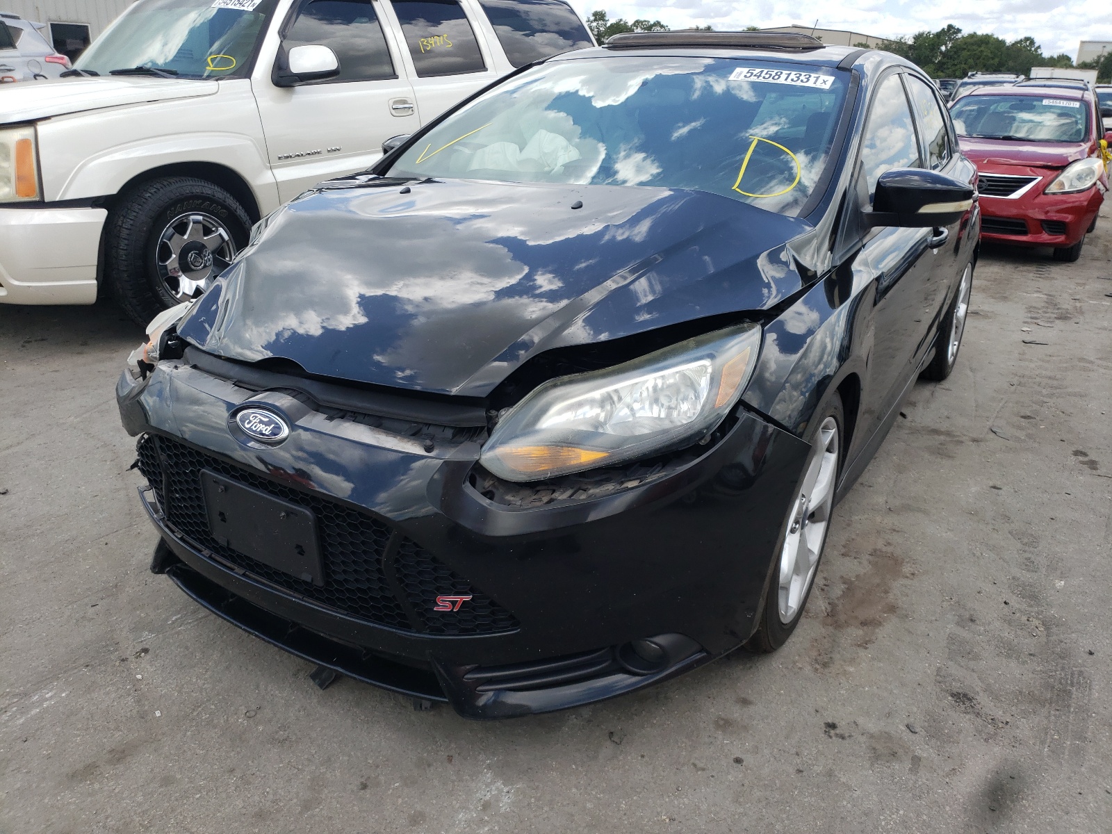 Photo 2 from auction – 2013 FORD FOCUS ST with VIN 1FADP3L99DL176631