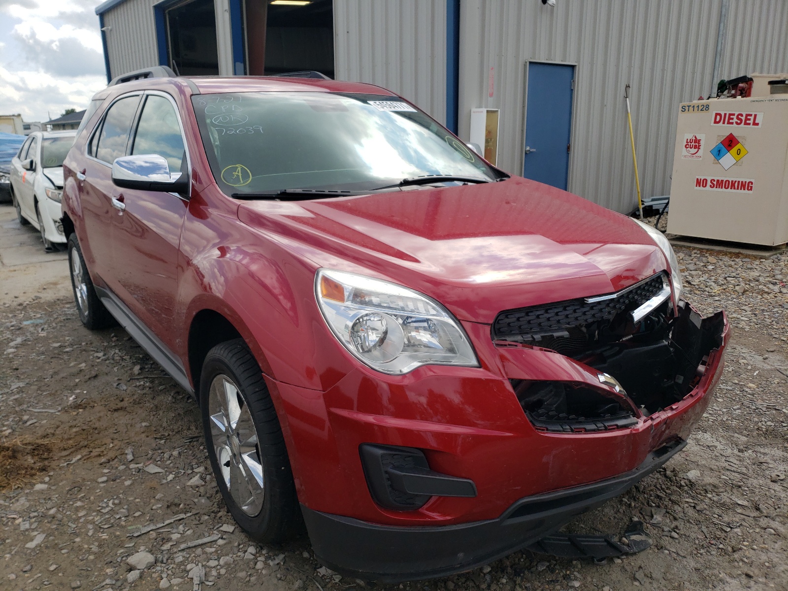 CHEVROLET EQUINOX LT 2015 with VIN 2GNALBEK8F6405340 - Photo from auction