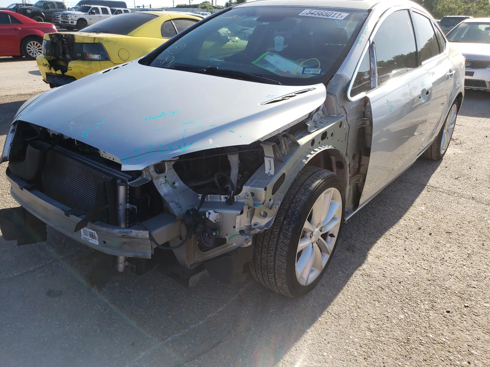 Photo 2 from auction – 2012 BUICK VERANO with VIN 1G4PS5SK6C4156203