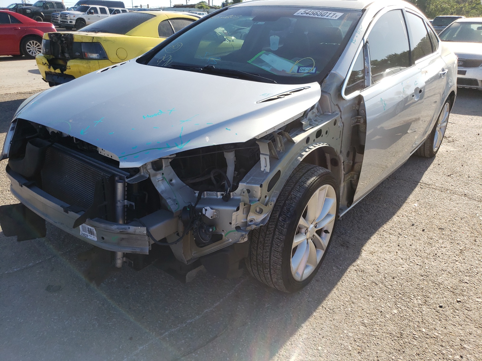 Снимка 2 от търг – 2012 BUICK VERANO с VIN 1G4PS5SK6C4156203