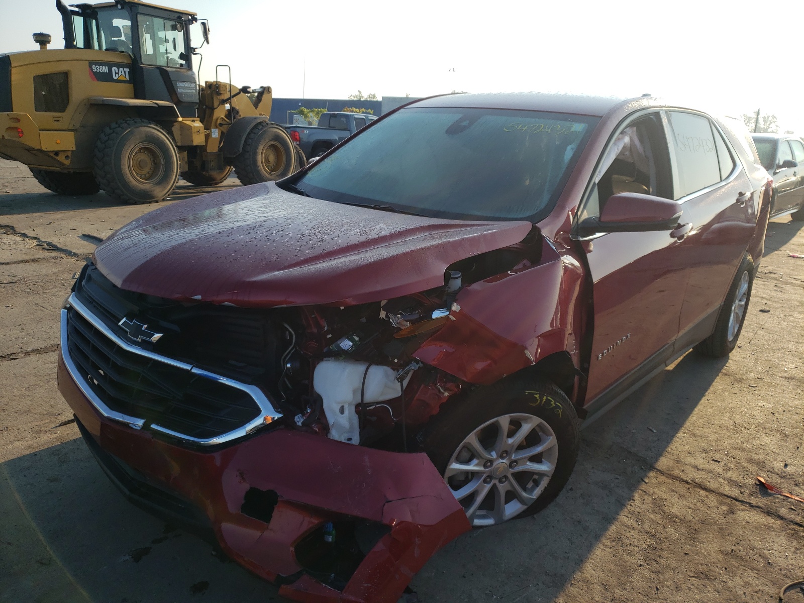 Photo 2 from auction – 2019 CHEVROLET EQUINOX LT with VIN 3GNAXJEV4KS617222