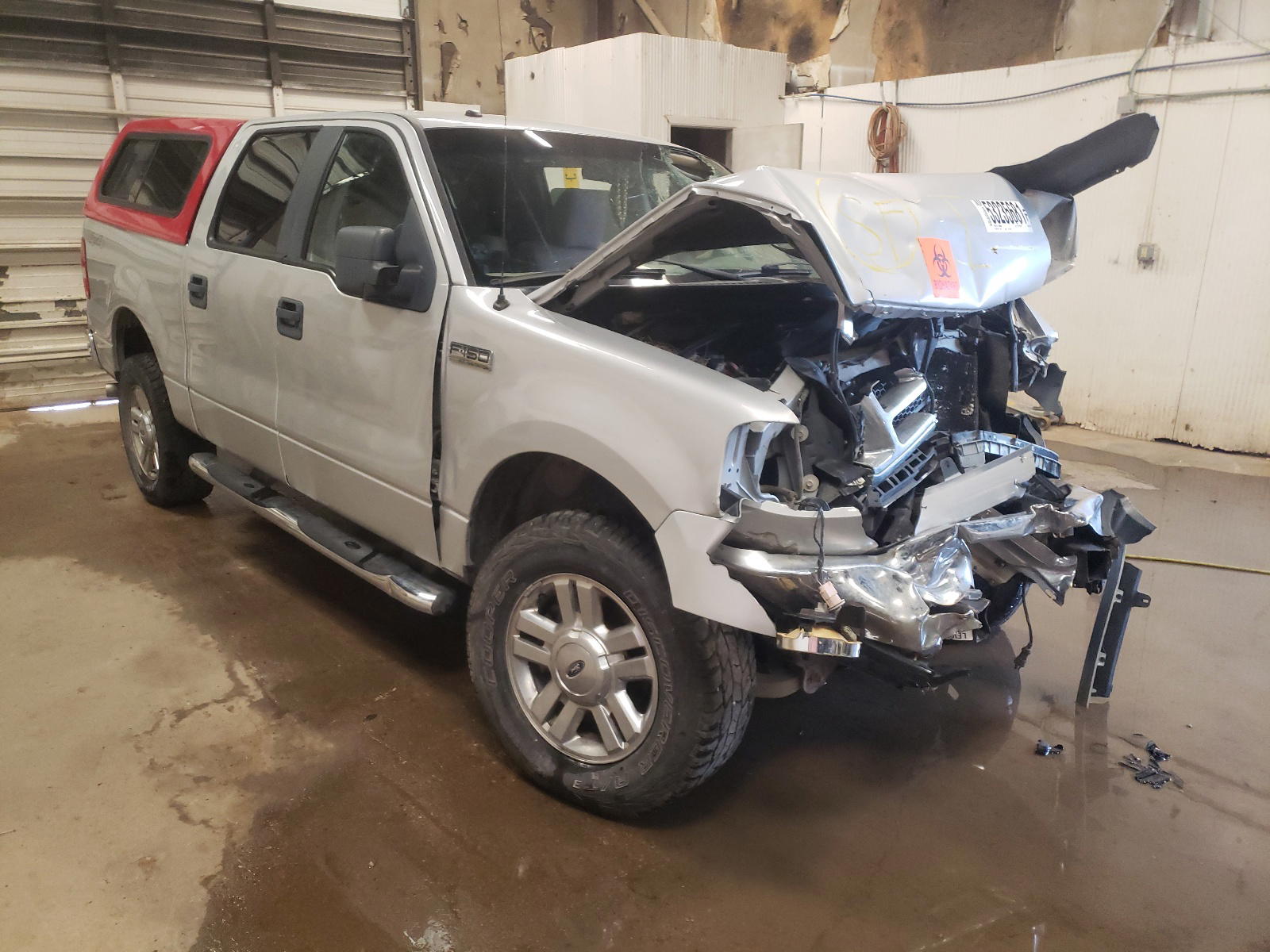 FORD F150 SUPER 2008 with VIN 1FTPW14VX8FA76908 - Photo from auction