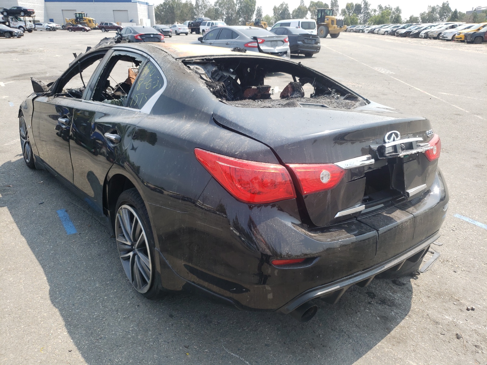 Photo 3 from auction – 2017 INFINITI Q50 PREMIU with VIN JN1EV7AP7HM731575