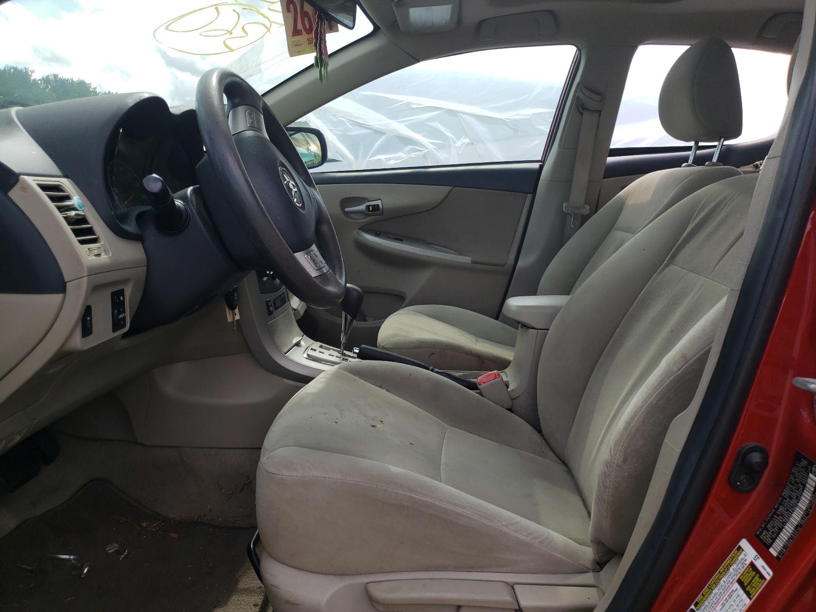 Photo 5 from auction – 2011 TOYOTA COROLLA BA with VIN 2T1BU4EE9BC611033