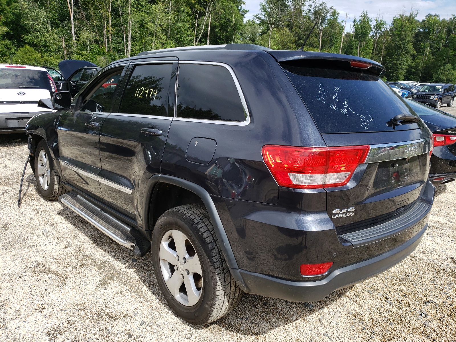 Photo 3 from auction – 2012 JEEP GRAND CHER with VIN 1C4RJFAGXCC345624