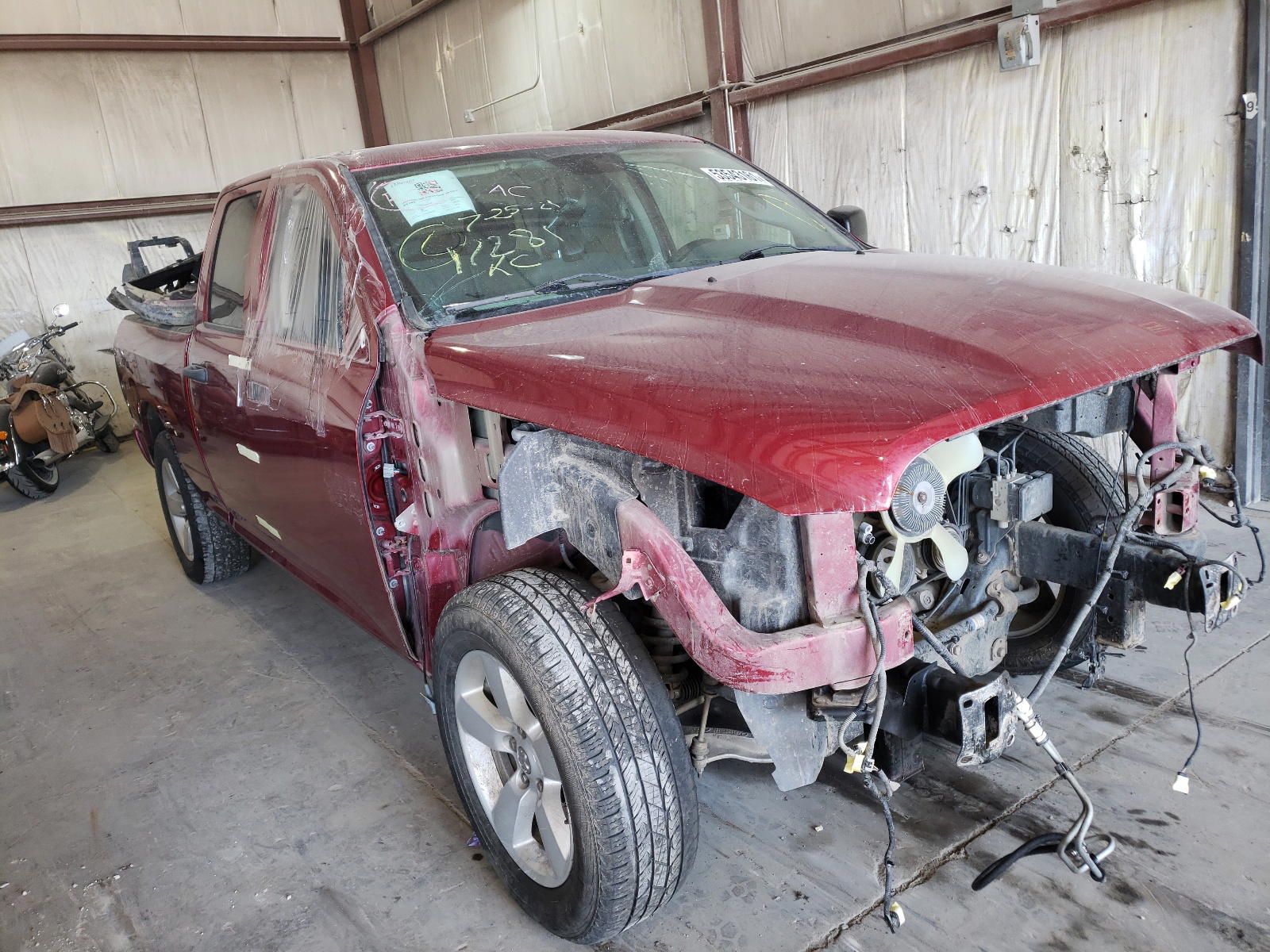 RAM 1500 ST 2014 with VIN 1C6RR7FT4ES242767 - Photo from auction