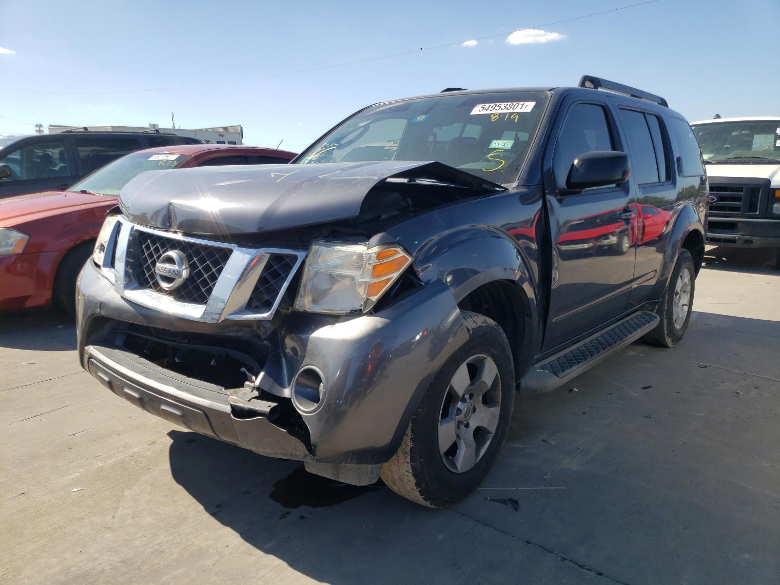 Photo 2 from auction – 2012 NISSAN PATHFINDER with VIN 5N1AR1NN2CC622988