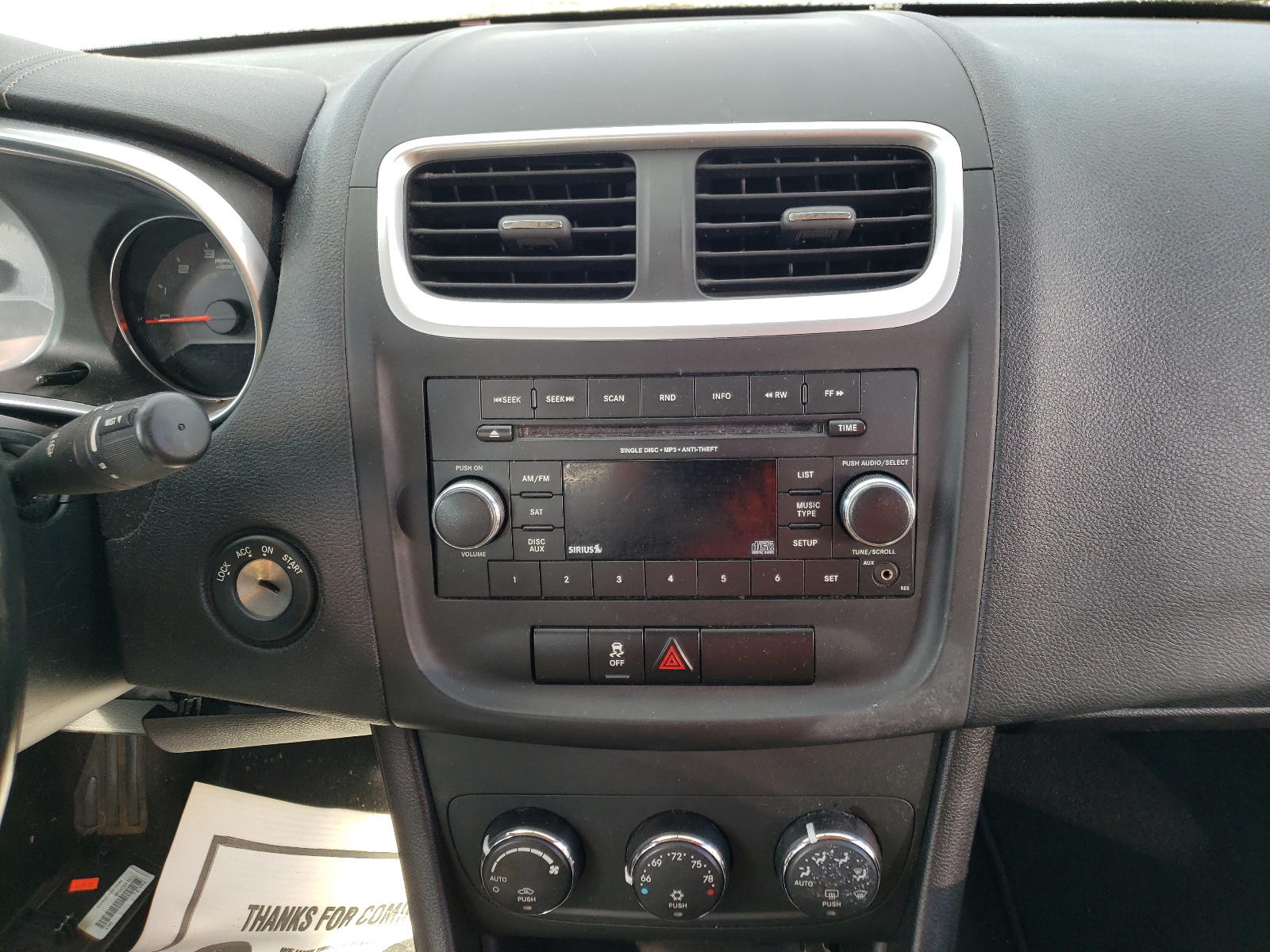 Photo 9 from auction – 2012 DODGE AVENGER SX with VIN 1C3CDZCB4CN137943