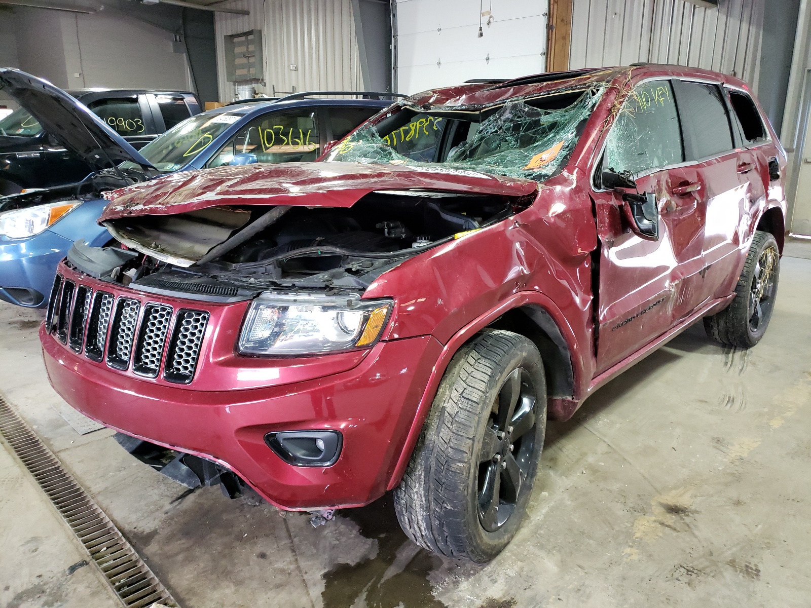 Photo 2 from auction – 2015 JEEP GRAND CHER with VIN 1C4RJFAG2FC122594