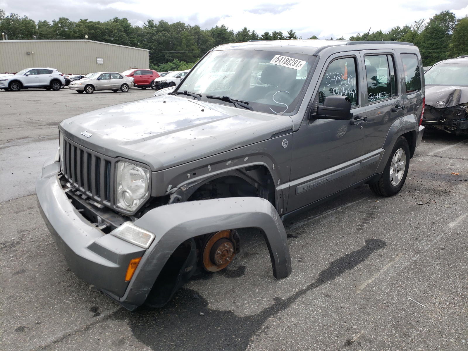 Photo 2 from auction – 2012 JEEP LIBERTY SP with VIN 1C4PJMAK2CW141995