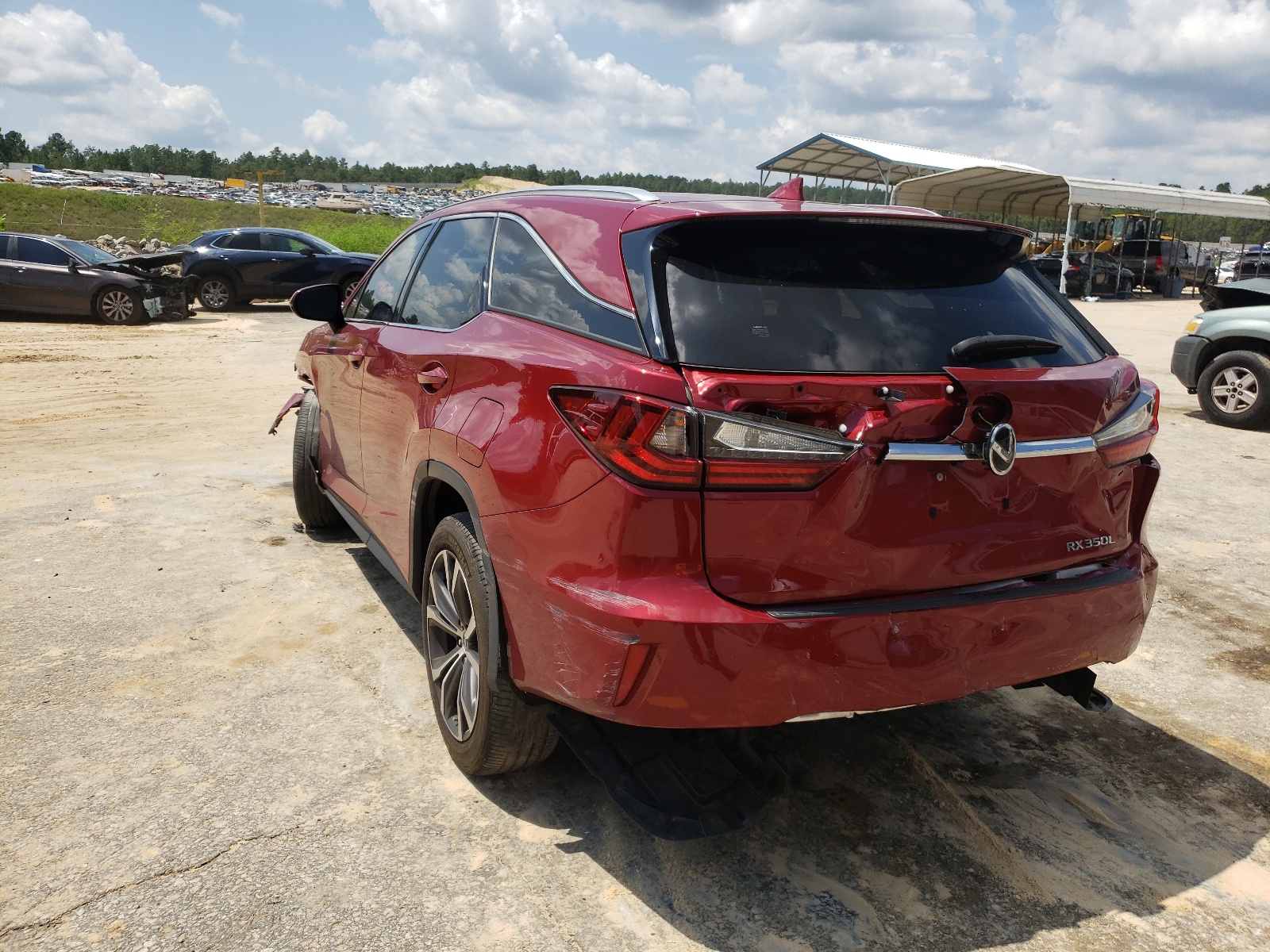 Photo 3 from auction – 2018 LEXUS RX 350 L with VIN JTJGZKCA6J2005744