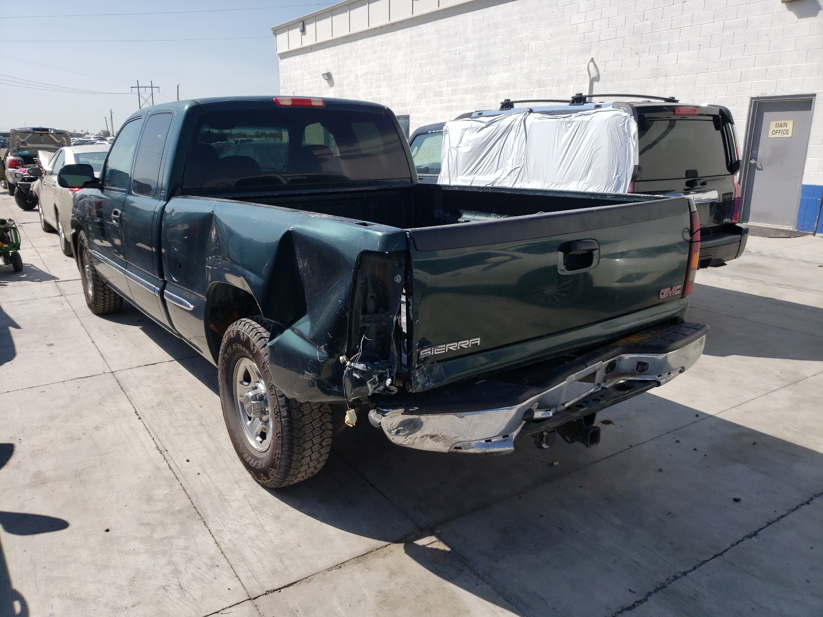 Photo 3 from auction – 2001 GMC SIERRA 15 with VIN 1GTEC19T41Z202661