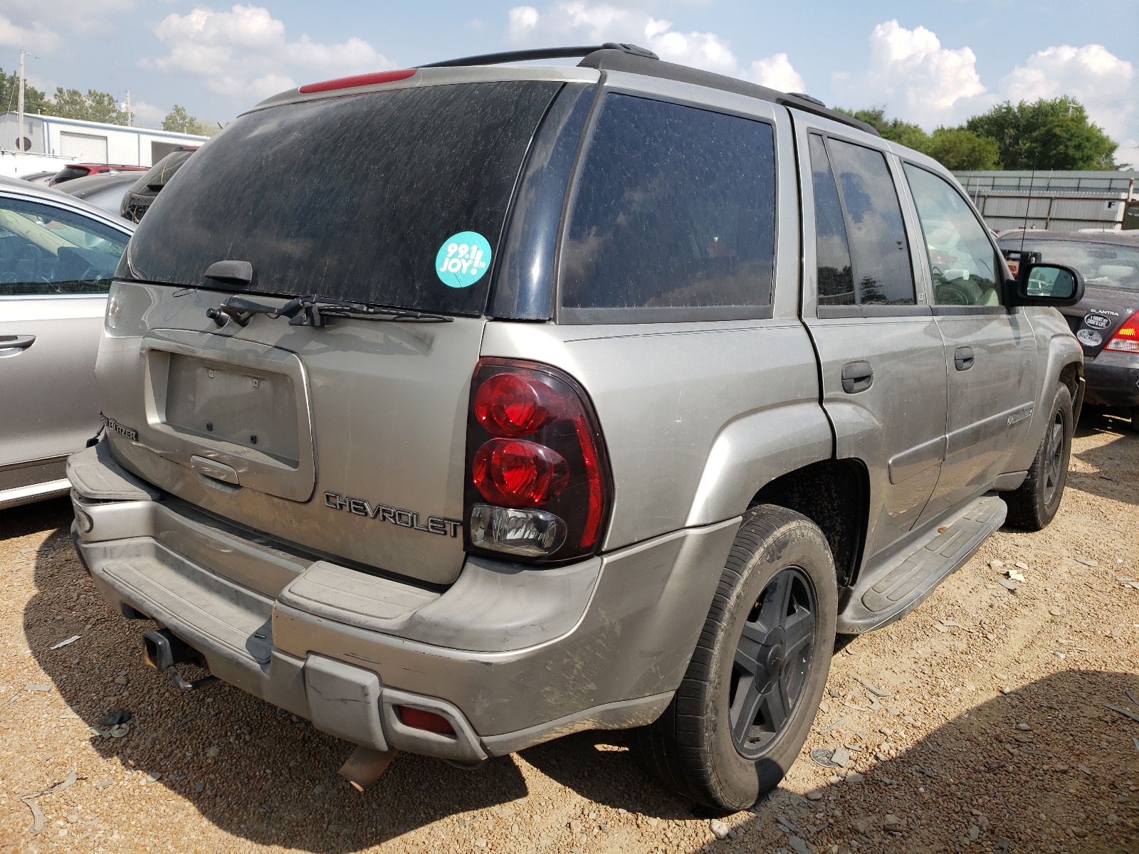 Photo 4 from auction – 2003 CHEVROLET TRAILBLAZE with VIN 1GNDT13S432374669