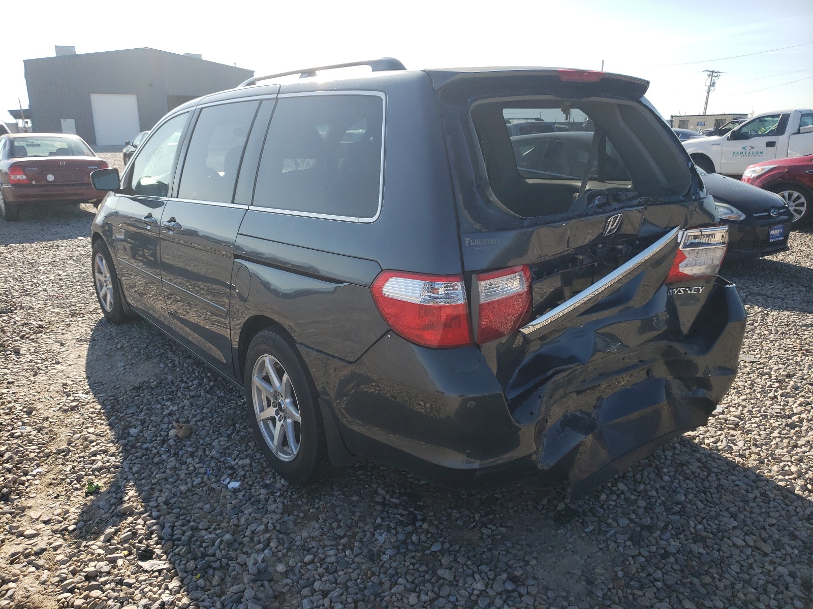 Photo 3 from auction – 2005 HONDA ODYSSEY TO with VIN 5FNRL38875B006347