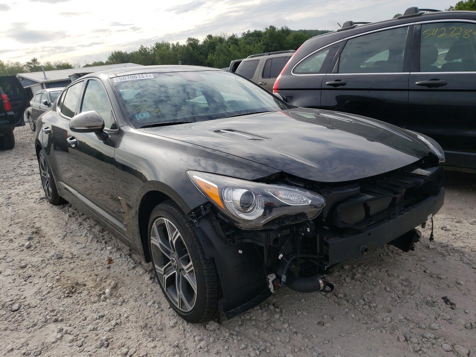 KIA STINGER 2020 with VIN KNAE15LA2L6078251 - Photo from auction