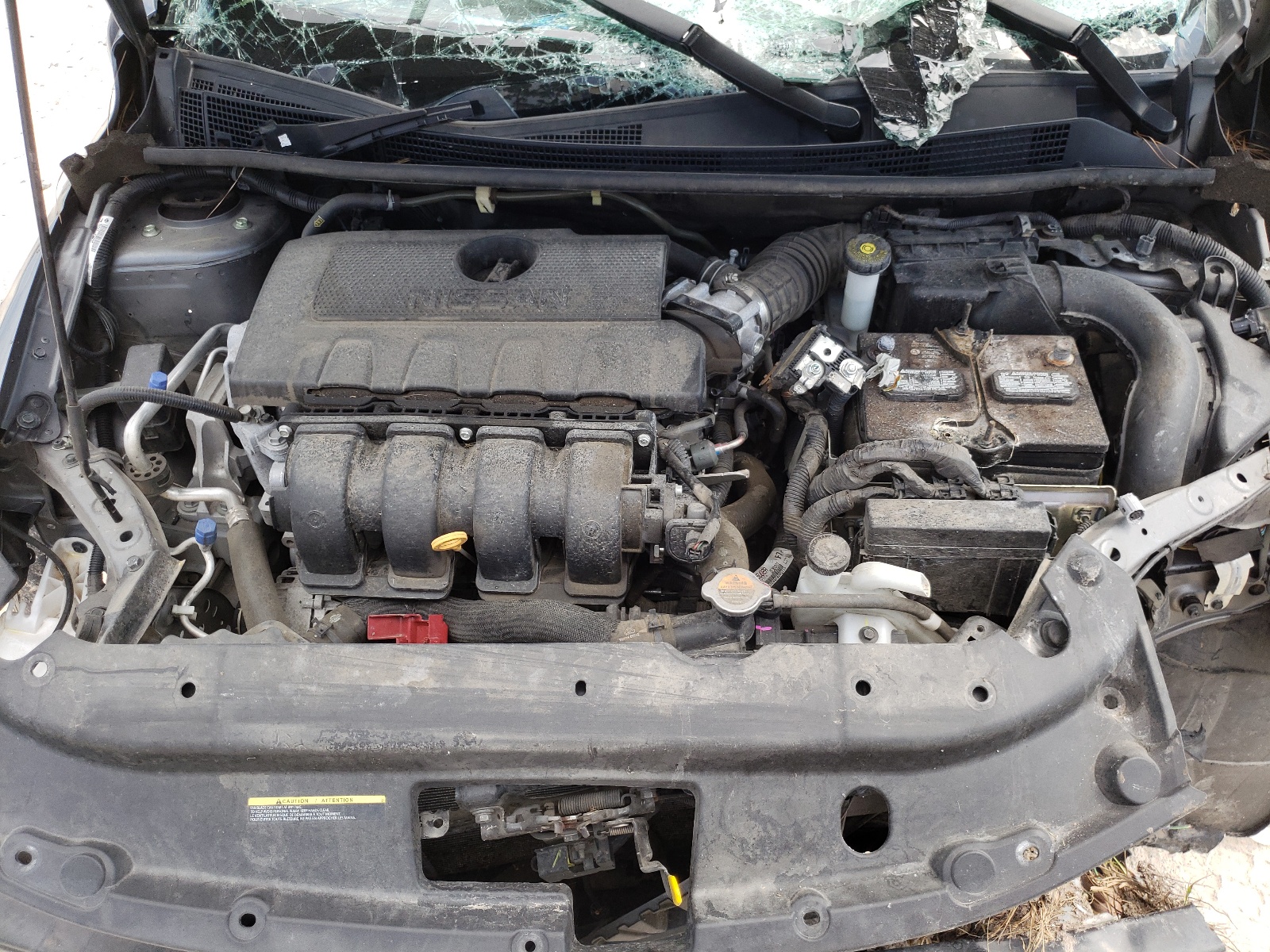 Photo 7 from auction – 2019 NISSAN SENTRA S with VIN 3N1AB7APXKY445554